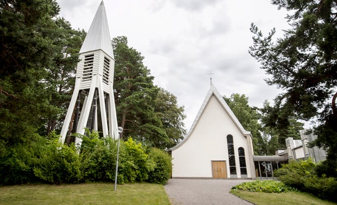 Exteriörbild Alla helgons kyrka